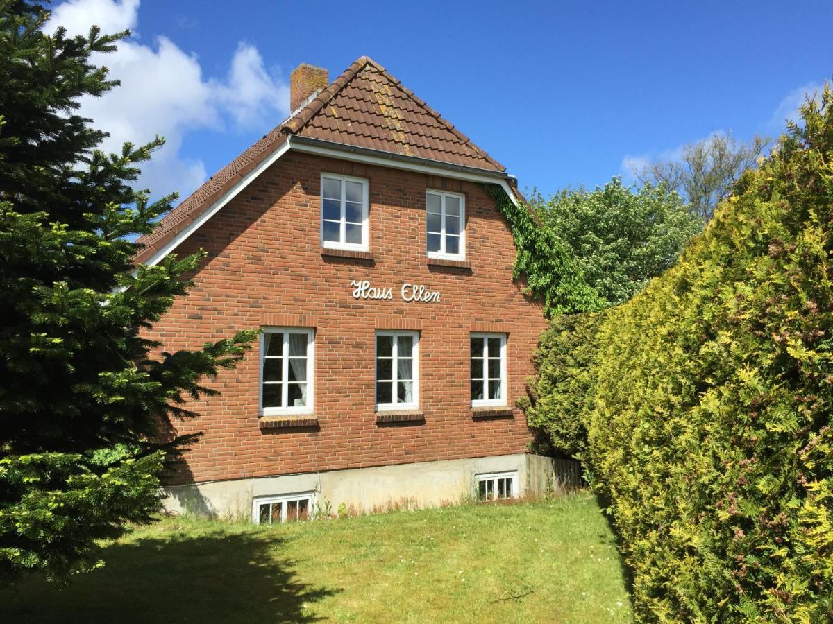 Ferienhaus Ellen, Eg Whg Utersum Buitenkant foto